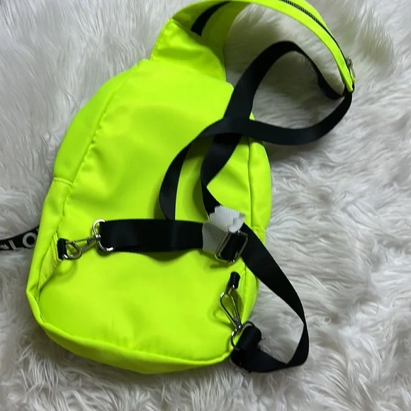 Neon Green Duo Sling Bag Classic - Picture 5 of 5